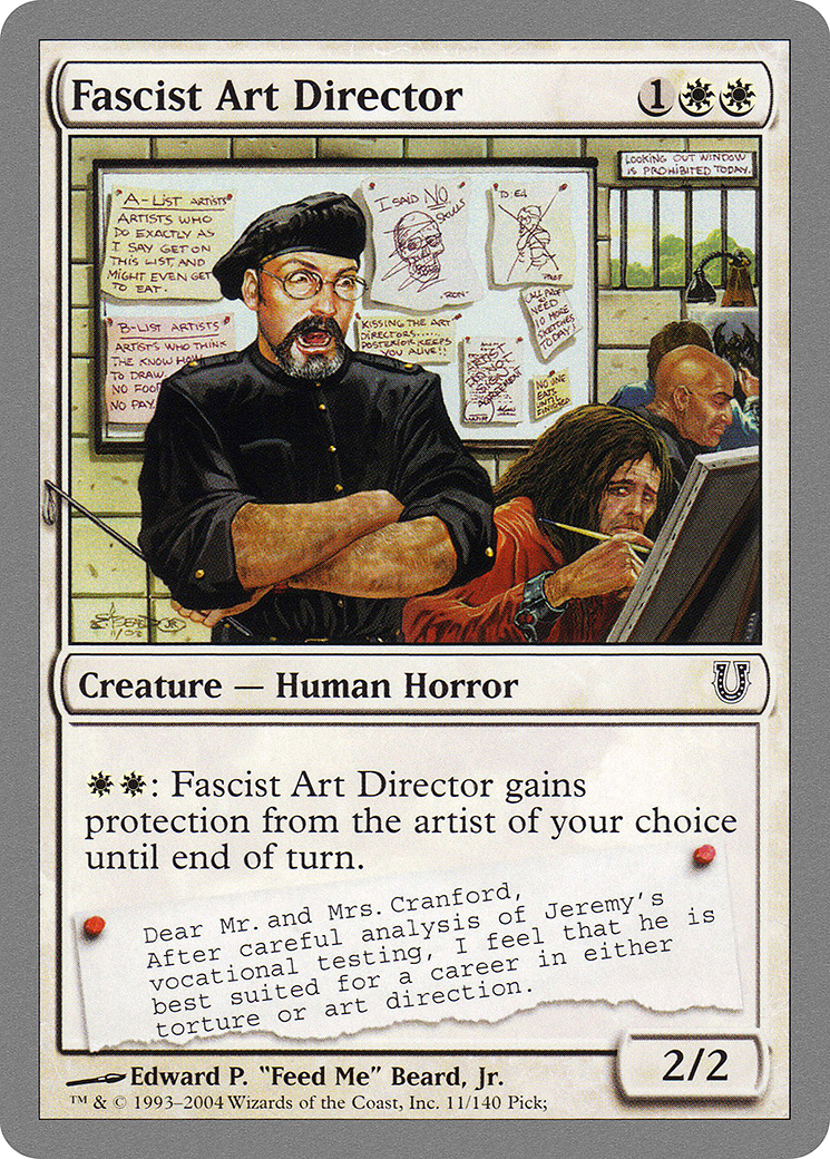 Image of Fascist Art Director [Unhinged]