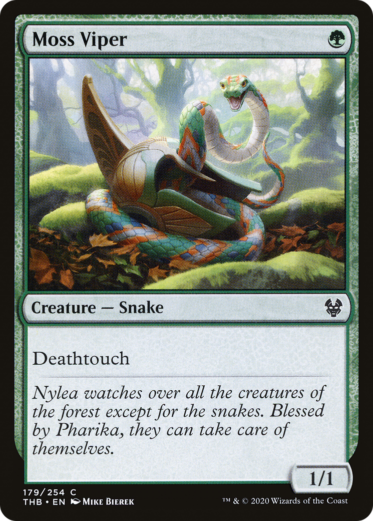 Image of Moss Viper [Theros Beyond Death]