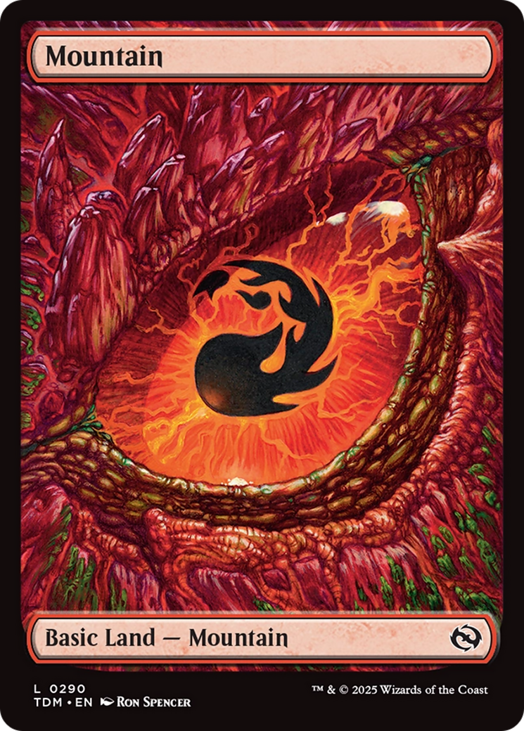 Image of Mountain (0290) [Tarkir: Dragonstorm]