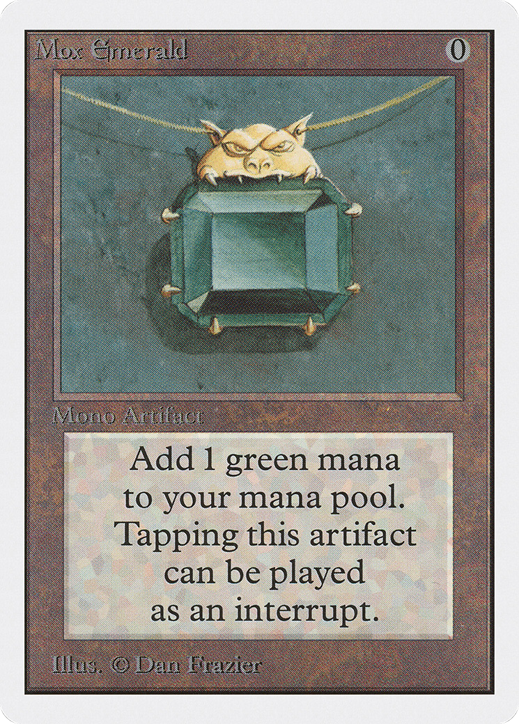 Image of Mox Emerald [Unlimited Edition]