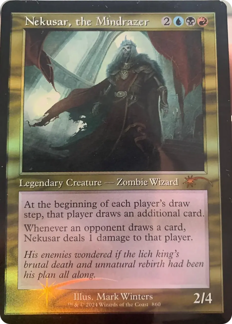 Image of Nekusar, the Mindrazer (Retro Frame) [Secret Lair Drop Series]