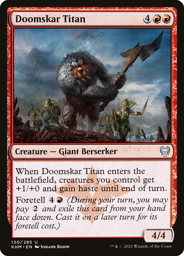 Image of Doomskar Titan [Kaldheim]