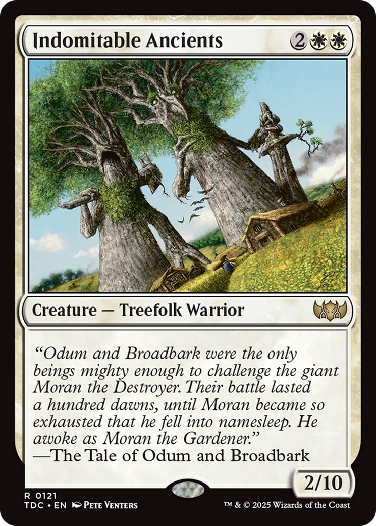 Image of Indomitable Ancients [Tarkir: Dragonstorm Commander]