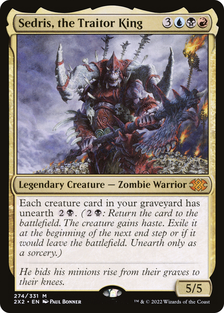 Image of Sedris, the Traitor King [Double Masters 2022]