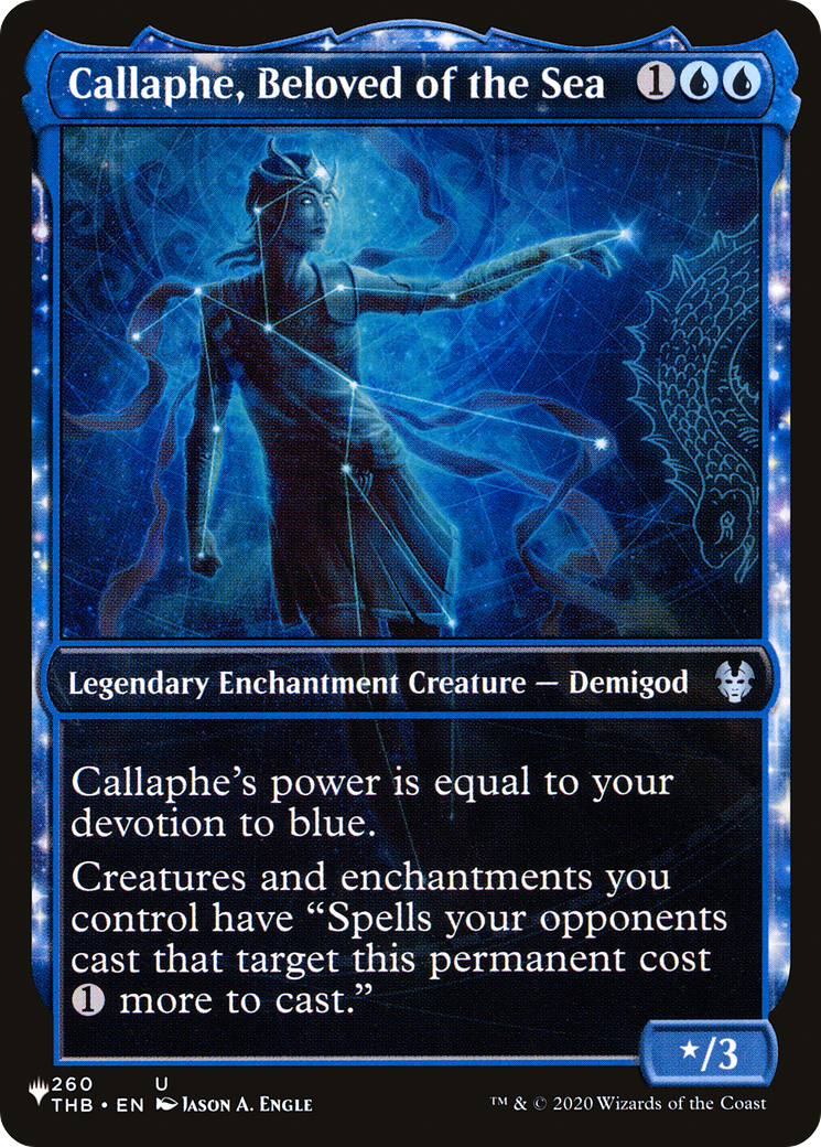 Image of Callaphe, Beloved of the Sea (Showcase) [The List]