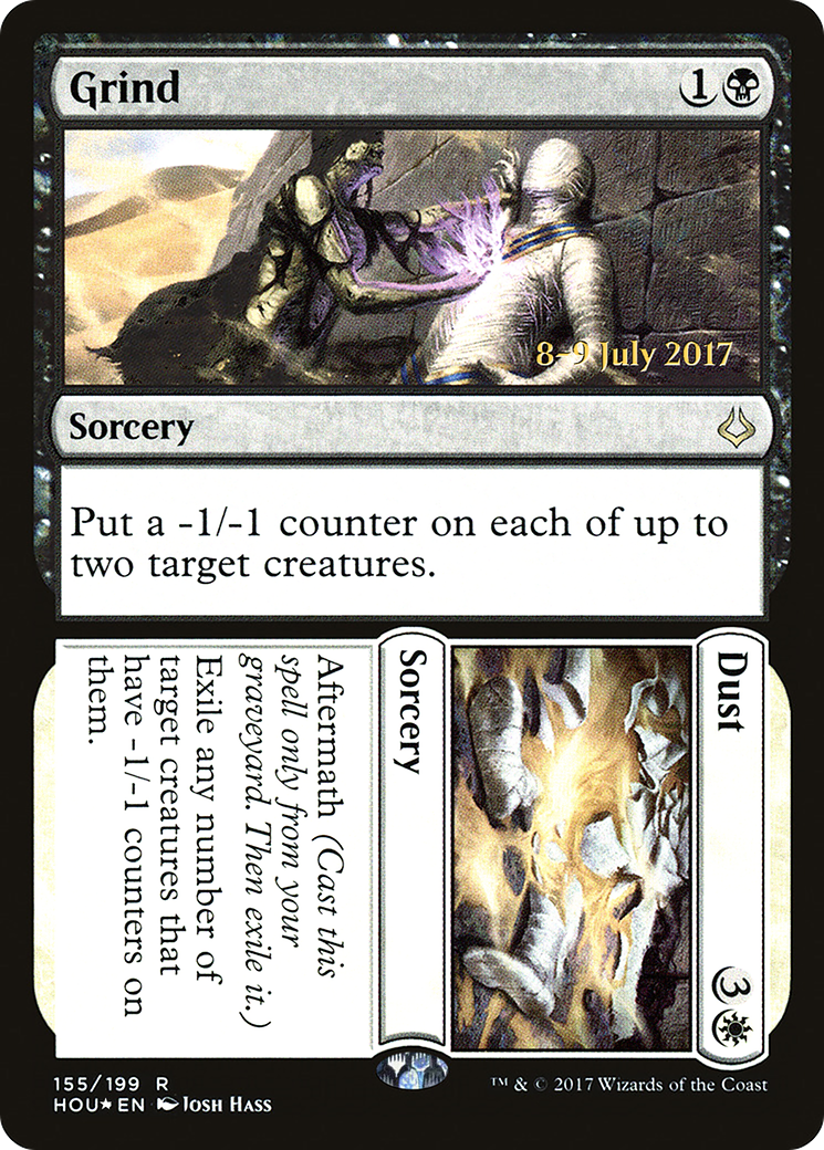 Image of Grind // Dust [Hour of Devastation Prerelease Promos]