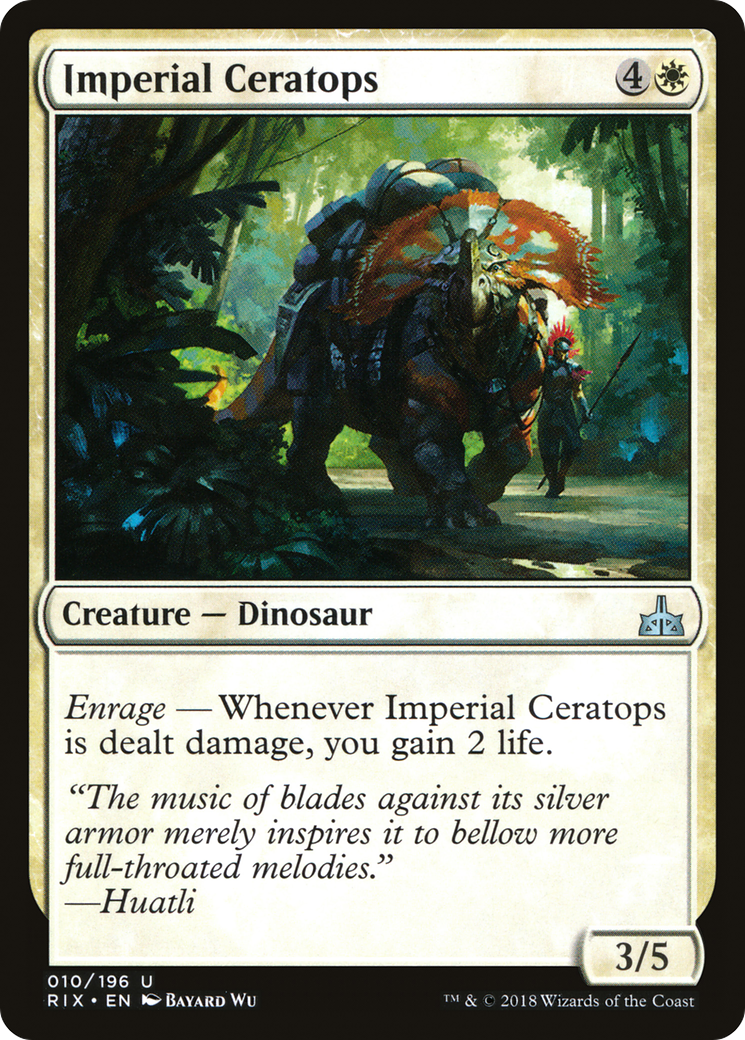 Image of Imperial Ceratops [Rivals of Ixalan]