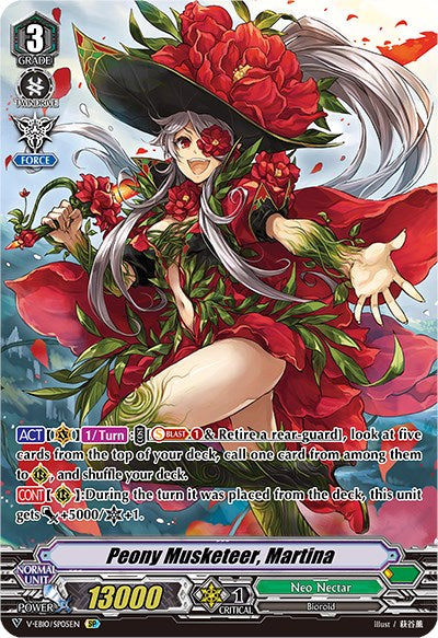 Image of Peony Musketeer, Martina (V-EB10/SP05EN) [The Mysterious Fortune]