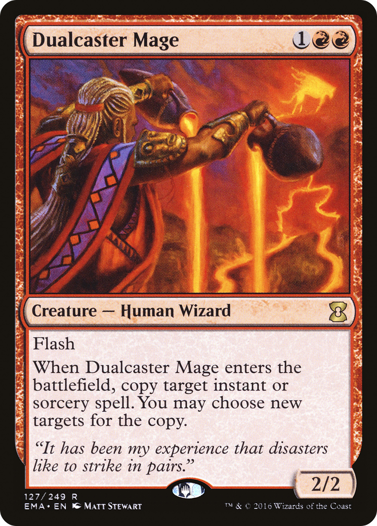 Image of Dualcaster Mage [Eternal Masters]