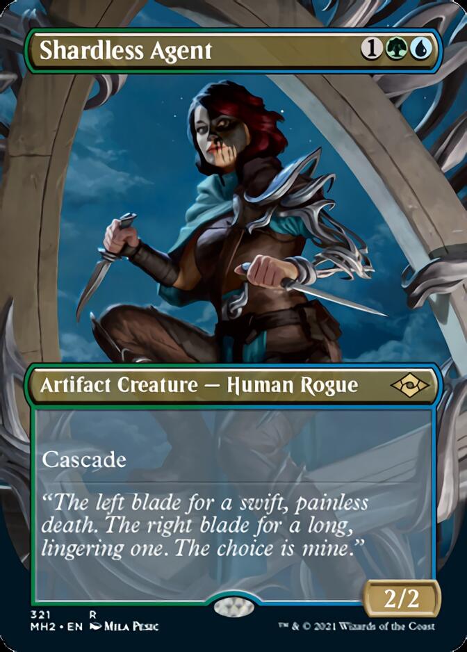 Image of Shardless Agent (Borderless Alternate Art) [Modern Horizons 2]