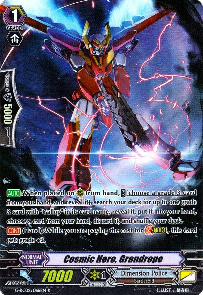 Image of Cosmic Hero, Grandrope (G-RC02/068EN) [Revival Collection]