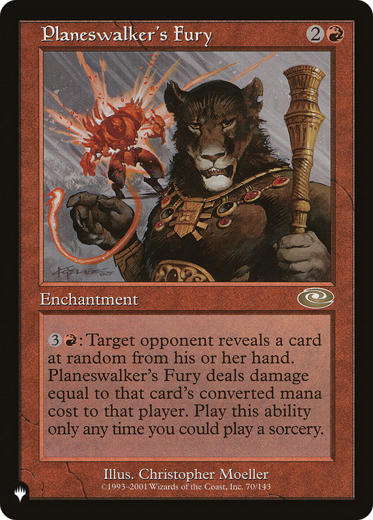 Image of Planeswalker's Fury [The List]
