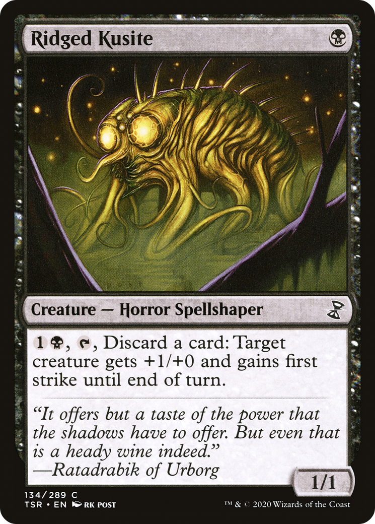 Image of Ridged Kusite [Time Spiral Remastered]