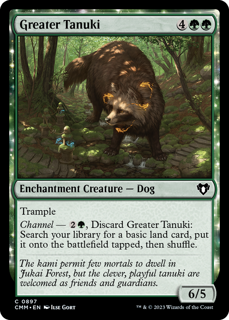 Image of Greater Tanuki [Commander Masters]
