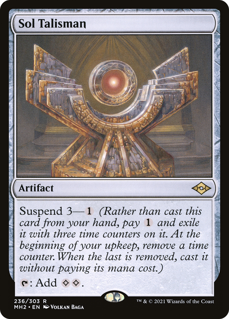 Image of Sol Talisman [Modern Horizons 2]