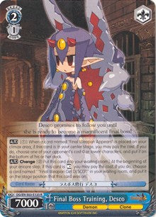 Image of Final Boss Training, Desco (DG/EN-S03-E135 R) [Disgaea]