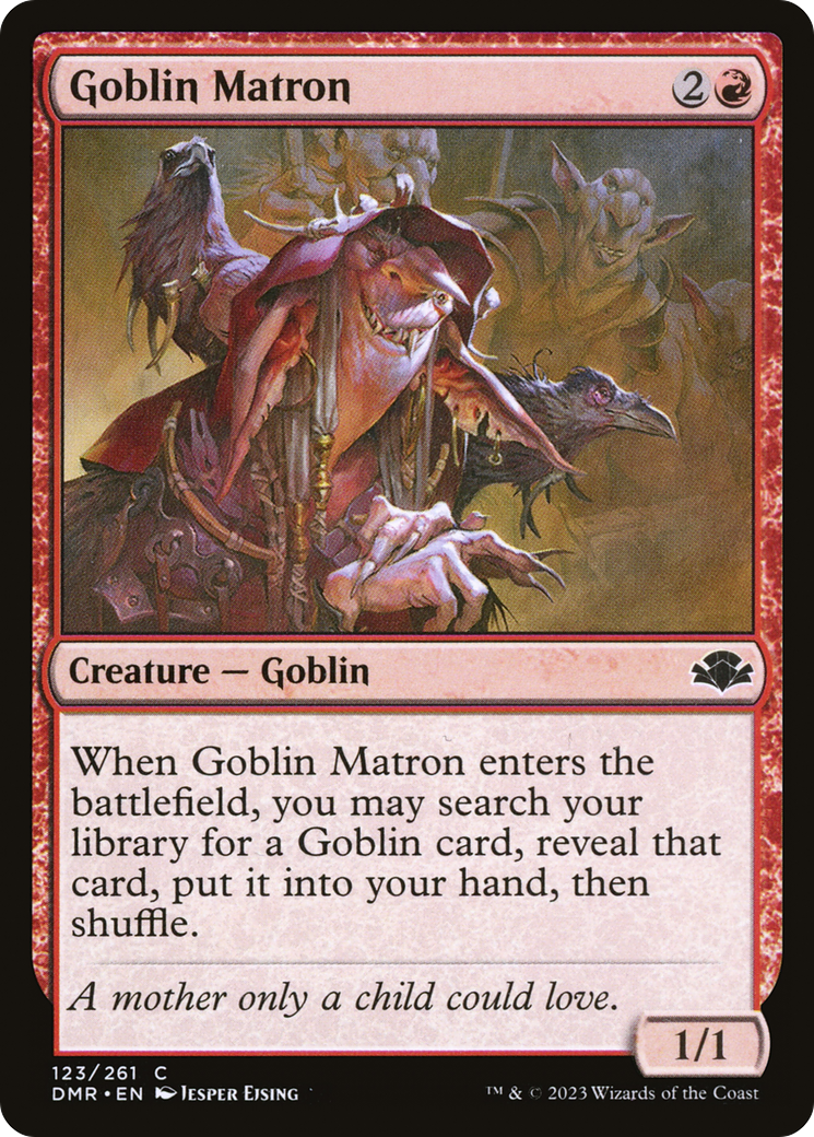 Image of Goblin Matron [Dominaria Remastered]