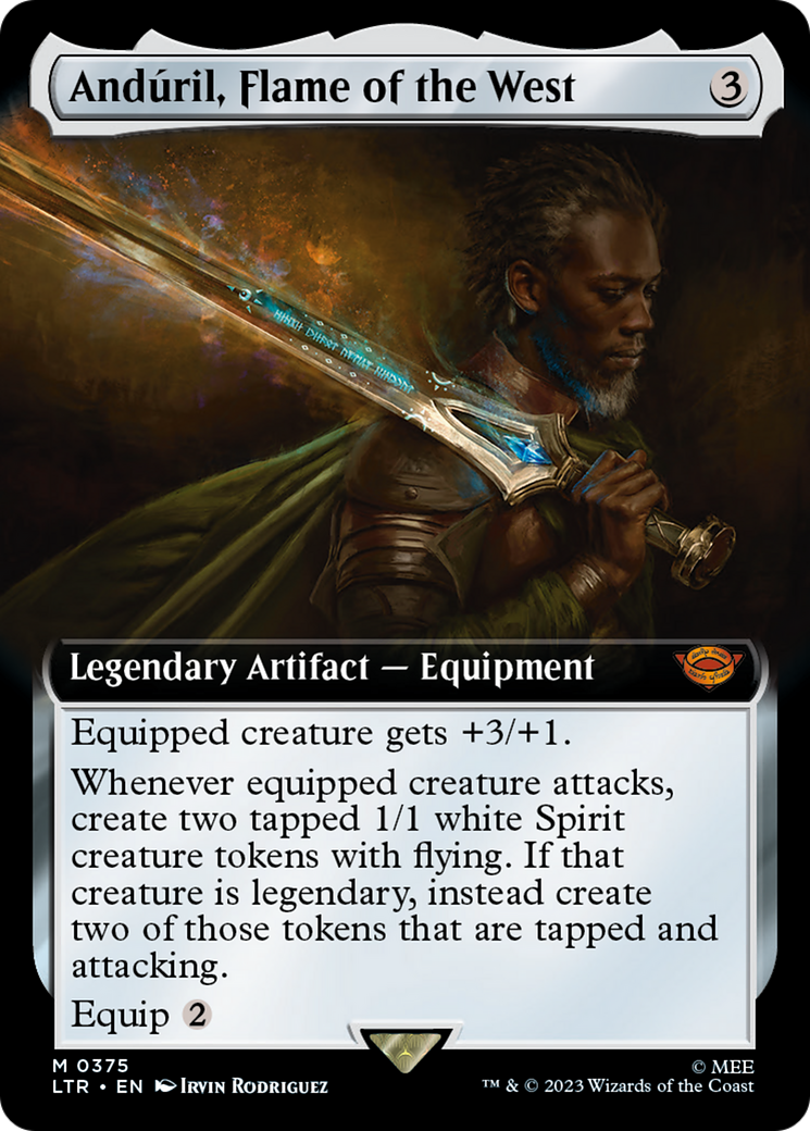 Image of Anduril, Flame of the West (Extended Art) [The Lord of the Rings: Tales of Middle-Earth]