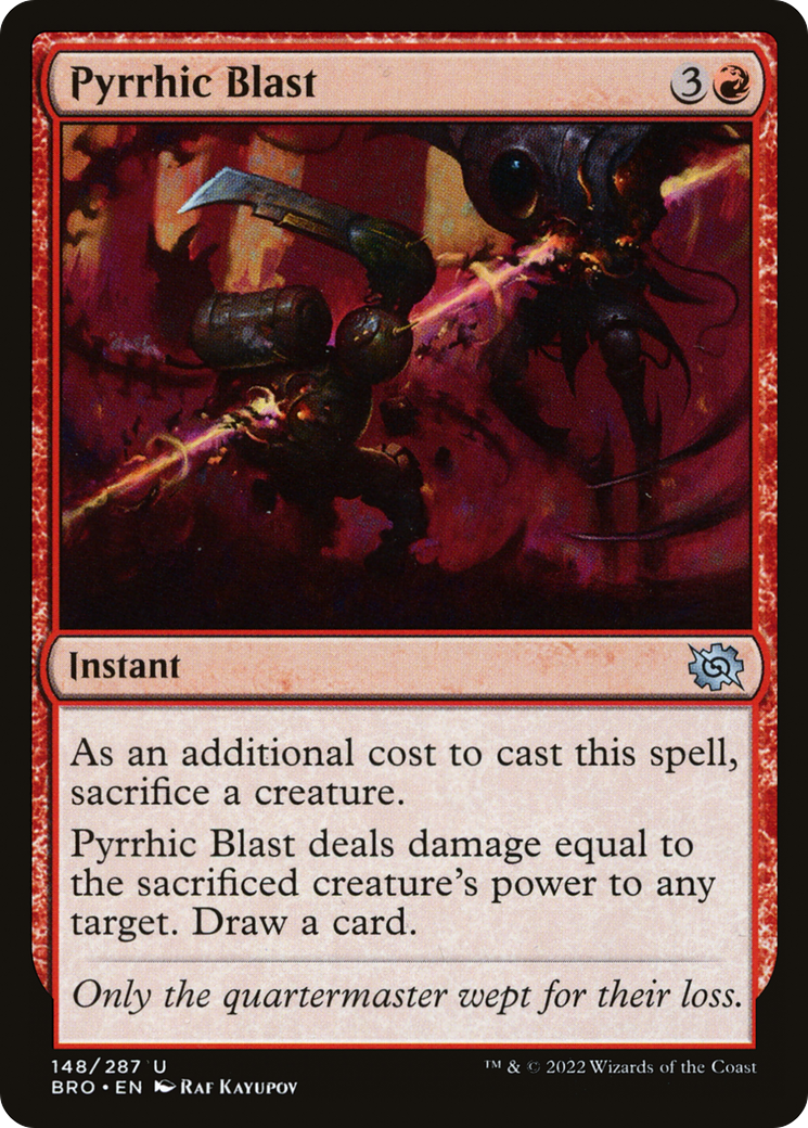 Image of Pyrrhic Blast [The Brothers' War]