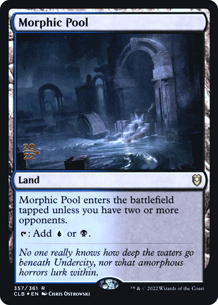 Image of Morphic Pool [Commander Legends: Battle for Baldur's Gate Prerelease Promos]
