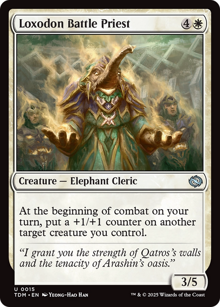 Image of Loxodon Battle Priest [Tarkir: Dragonstorm]