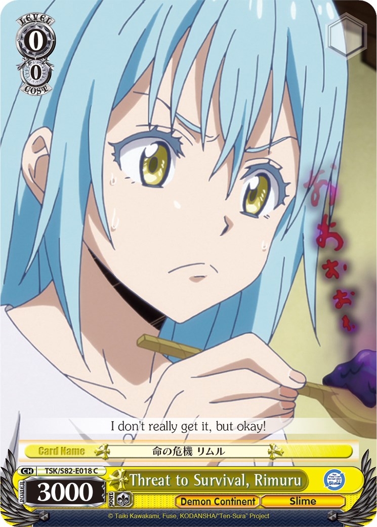 Image of Threat to Survival, Rimuru (TSK/S82-E018 C) [That Time I Got Reincarnated as a Slime Vol.2]