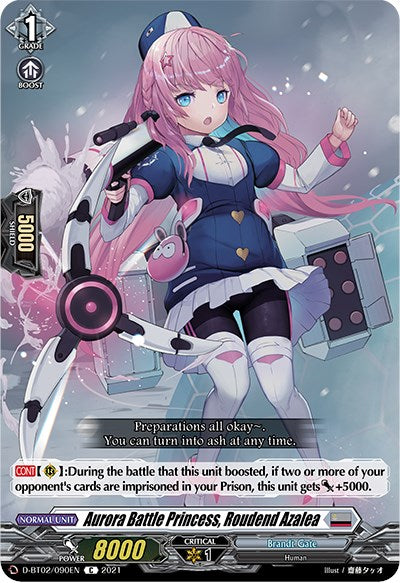 Image of Aurora Battle Princess, Roudend Azalea (D-BT02/090EN) [A Brush with the Legends]