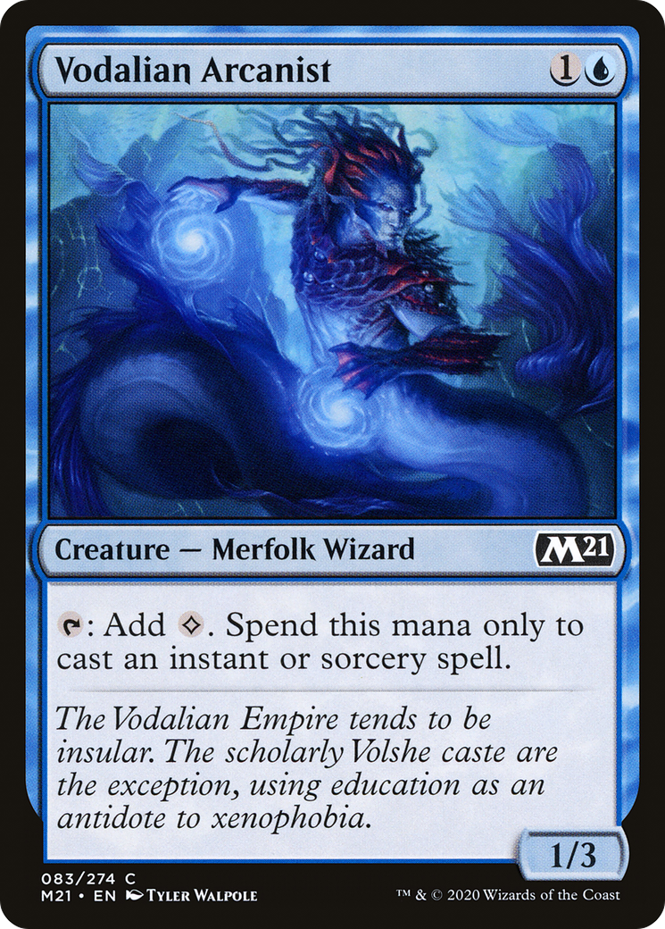 Image of Vodalian Arcanist [Core Set 2021]