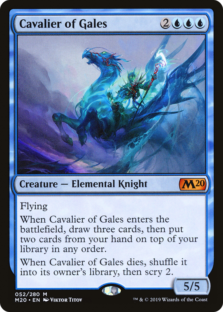 Image of Cavalier of Gales [Core Set 2020]