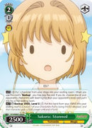 Sakura: Stunned (CCS/WX01-036 R) [Cardcaptor Sakura: Clear Card]