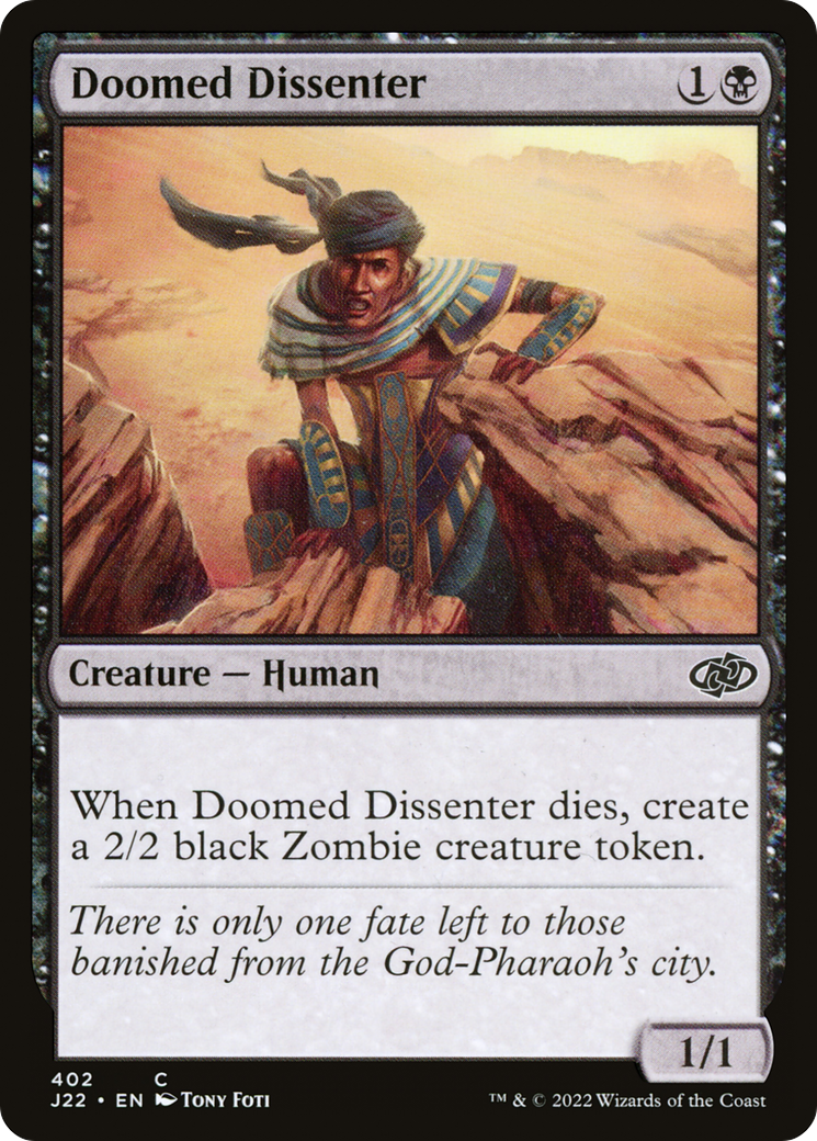 Image of Doomed Dissenter [Jumpstart 2022]