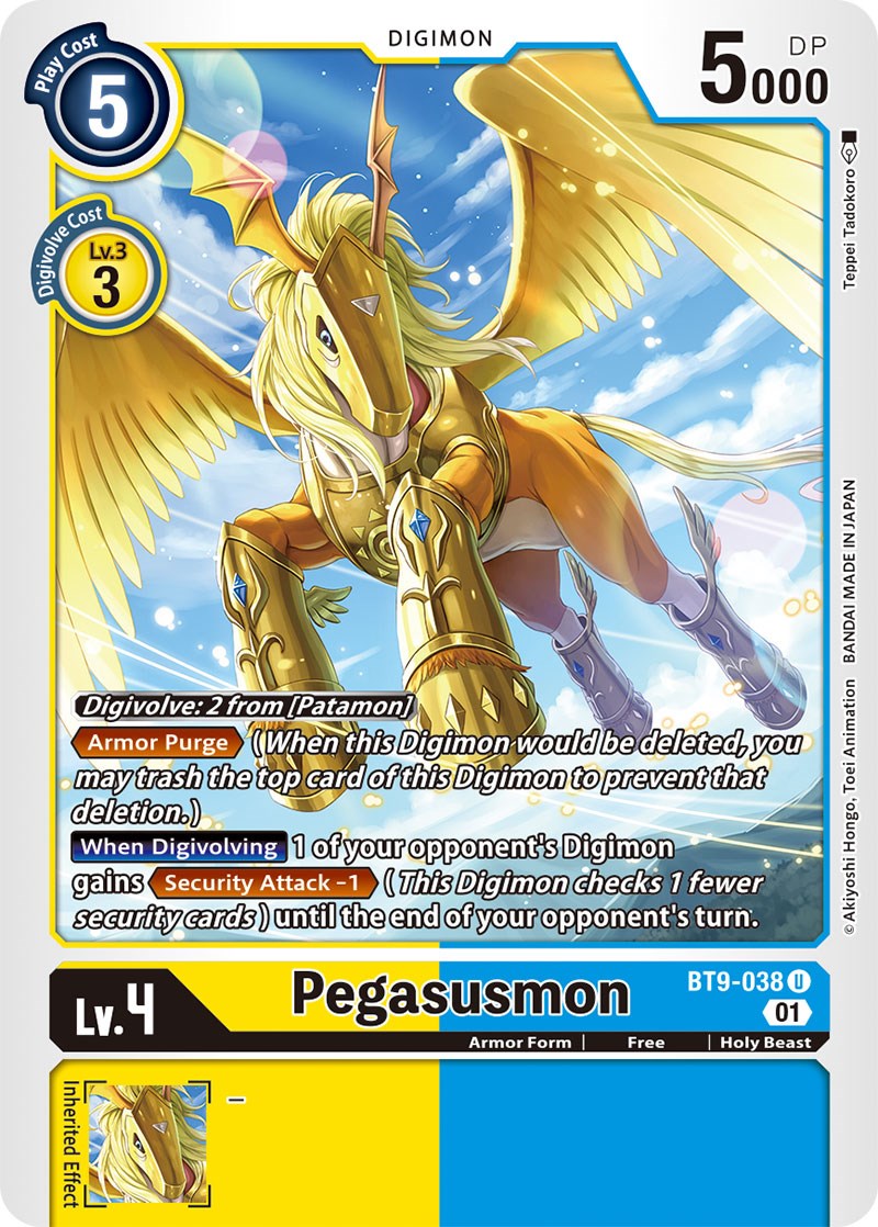 Image of Pegasusmon [BT9-038] [X Record]