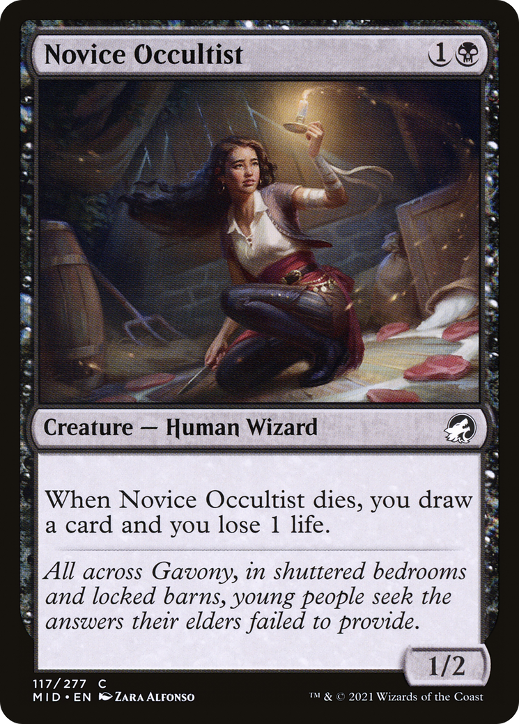 Image of Novice Occultist [Innistrad: Midnight Hunt]