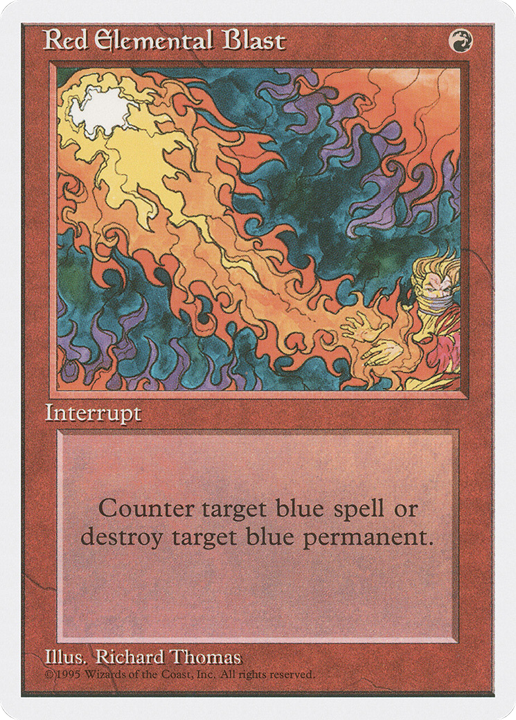 Image of Red Elemental Blast [Fourth Edition]