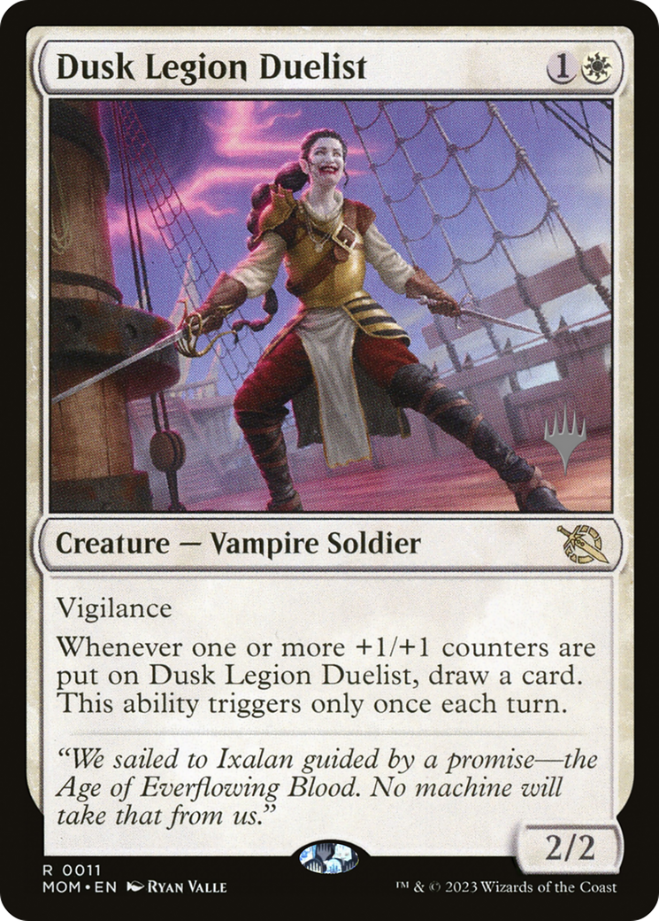 Image of Dusk Legion Duelist (Promo Pack) [March of the Machine Promos]