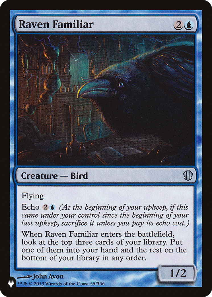 Image of Raven Familiar [The List]