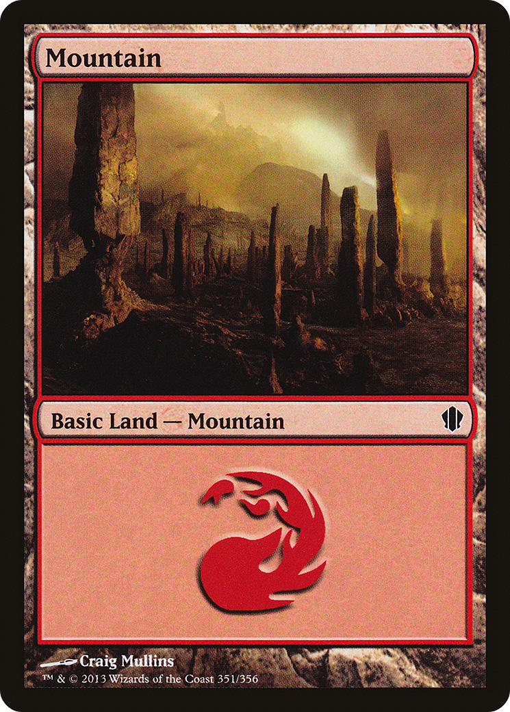 Image of Mountain (351) [Commander 2013]