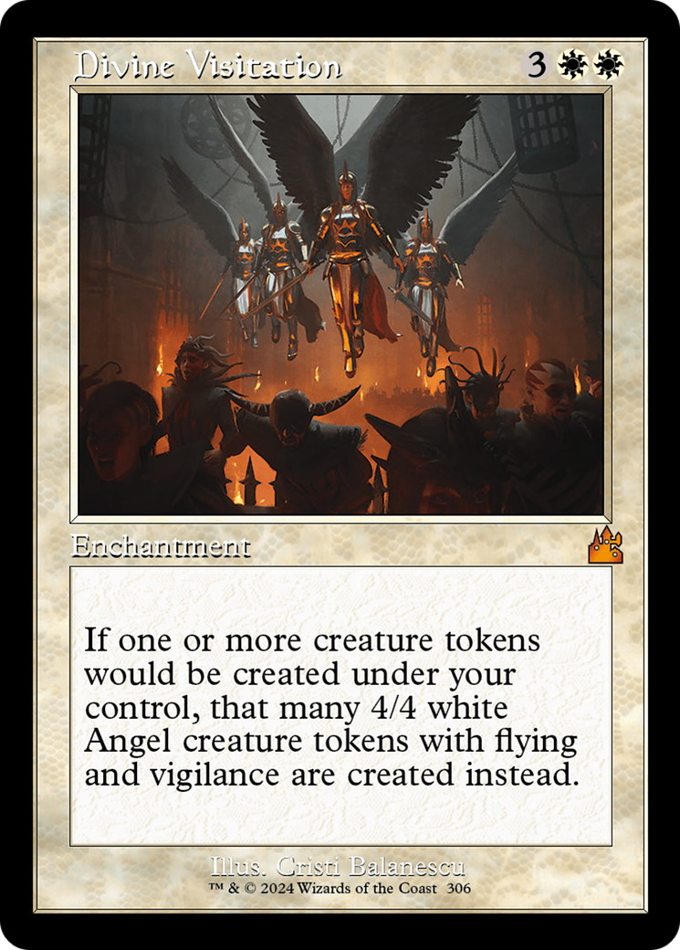 Image of Divine Visitation (Retro Frame) [Ravnica Remastered]