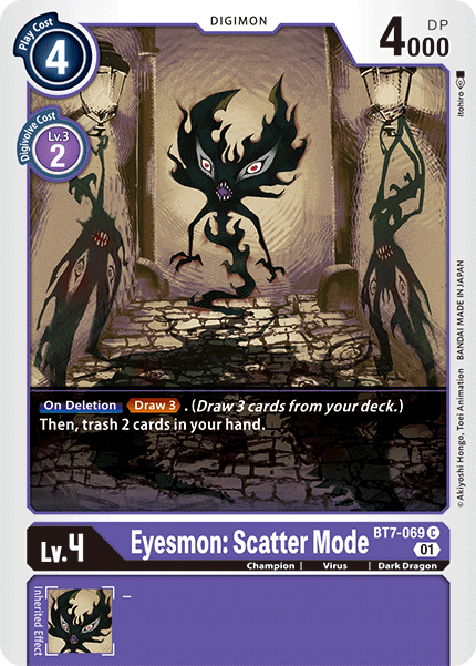 Image of Eyesmon: Scatter Mode [BT7-069] [Next Adventure]