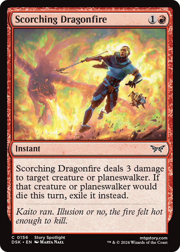Image of Scorching Dragonfire [Duskmourn: House of Horror]