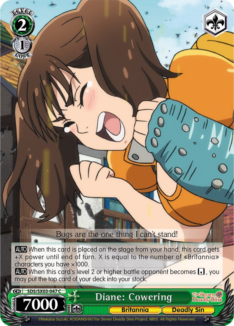 Image of Diane: Cowering (SDS/SX03-047 C) [The Seven Deadly Sins]