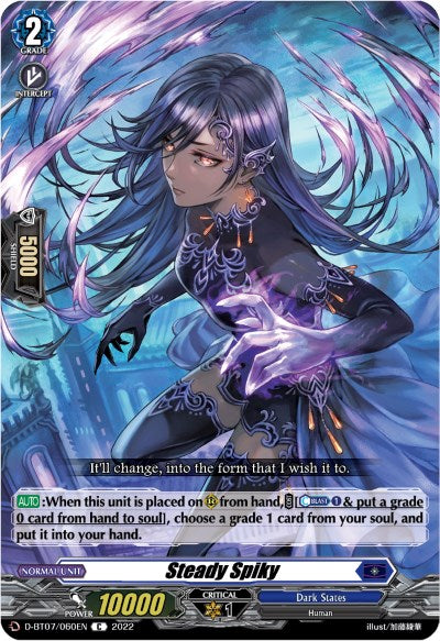 Image of Steady Spiky (D-BT07/060EN) [Raging Flames Against Emerald Storm]