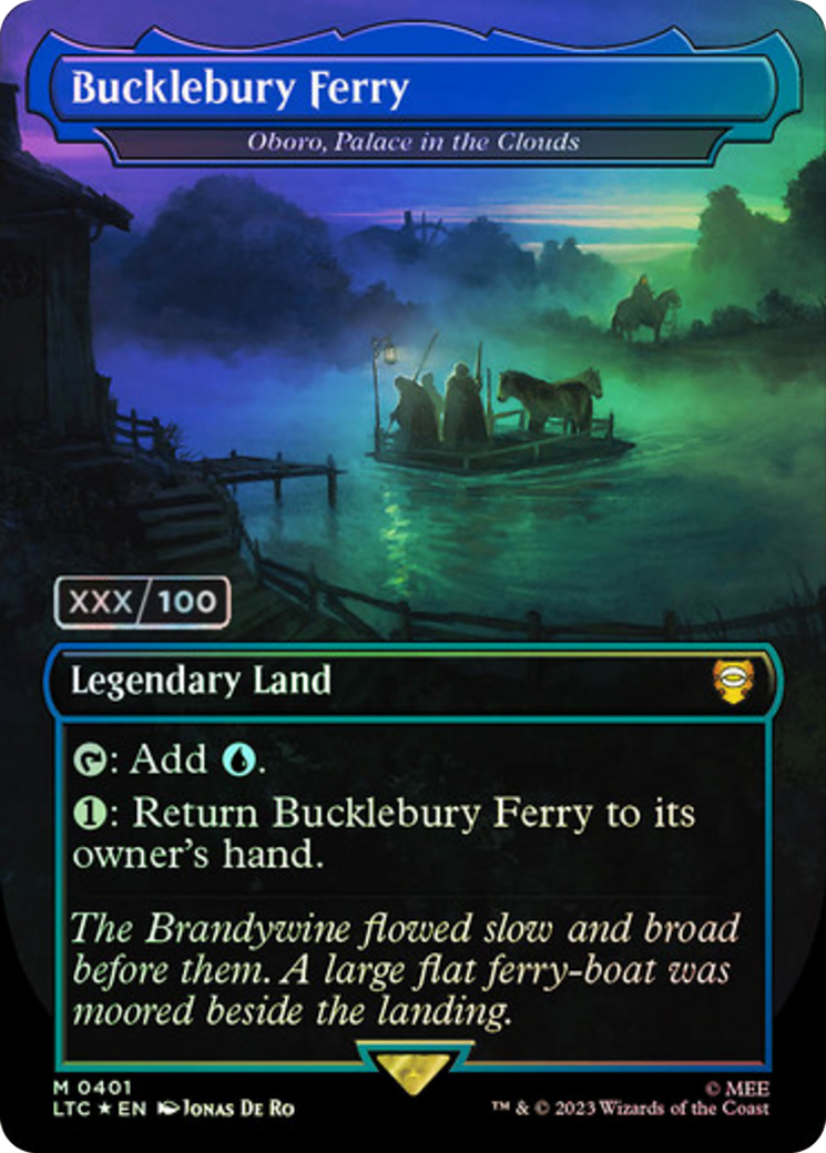 Image of Bucklebury Ferry - Oboro, Palace in the Clouds (Serialized) [The Lord of the Rings: Tales of Middle-Earth Commander]