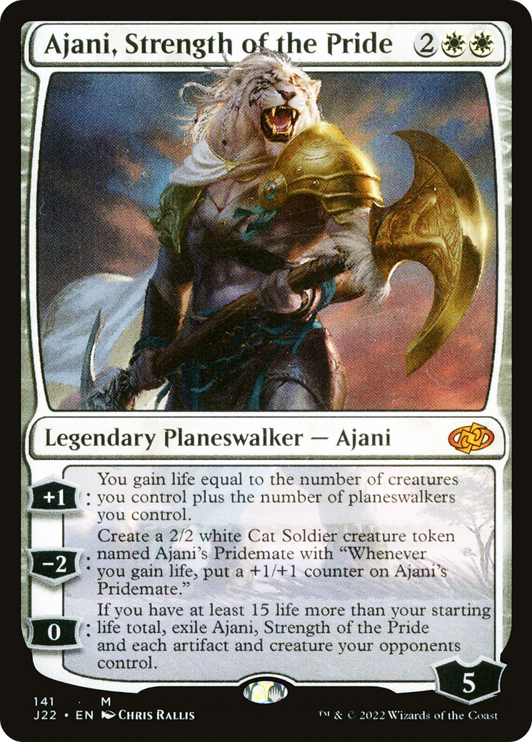 Image of Ajani, Strength of the Pride [Jumpstart 2022]