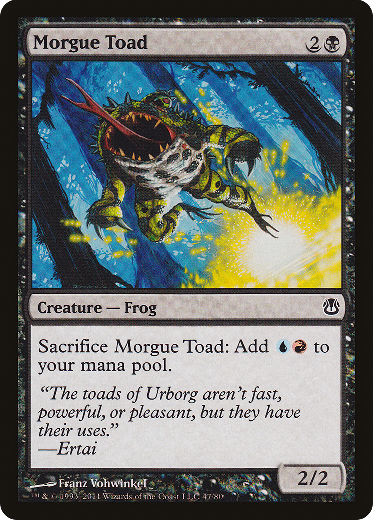 Image of Morgue Toad [Duel Decks: Ajani vs. Nicol Bolas]