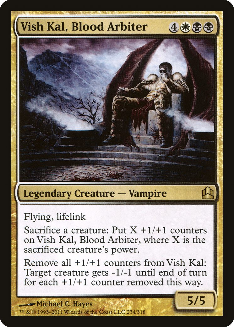 Image of Vish Kal, Blood Arbiter [Commander 2011]