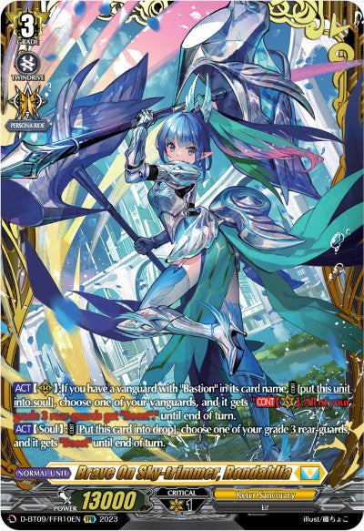 Image of Brave On Sky-trimmer, Rondahlia (D-BT09/FFR10EN) [Dragontree Invasion]