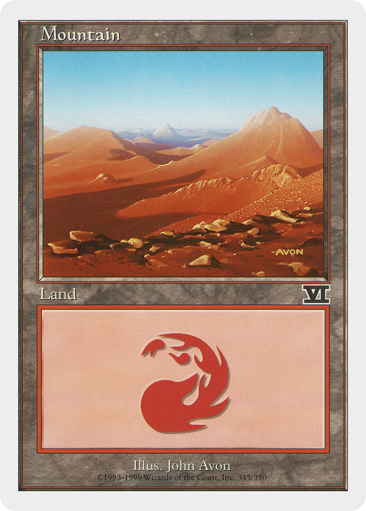Image of Mountain (345) [Classic Sixth Edition]