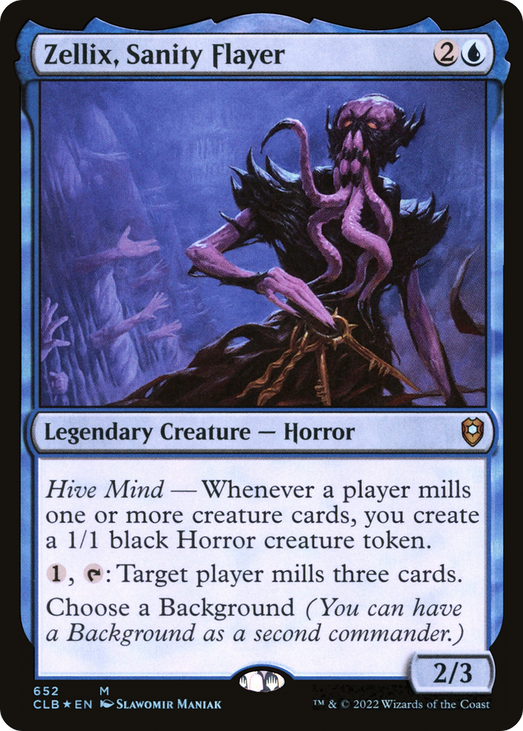 Image of Zellix, Sanity Flayer [Commander Legends: Battle for Baldur's Gate]