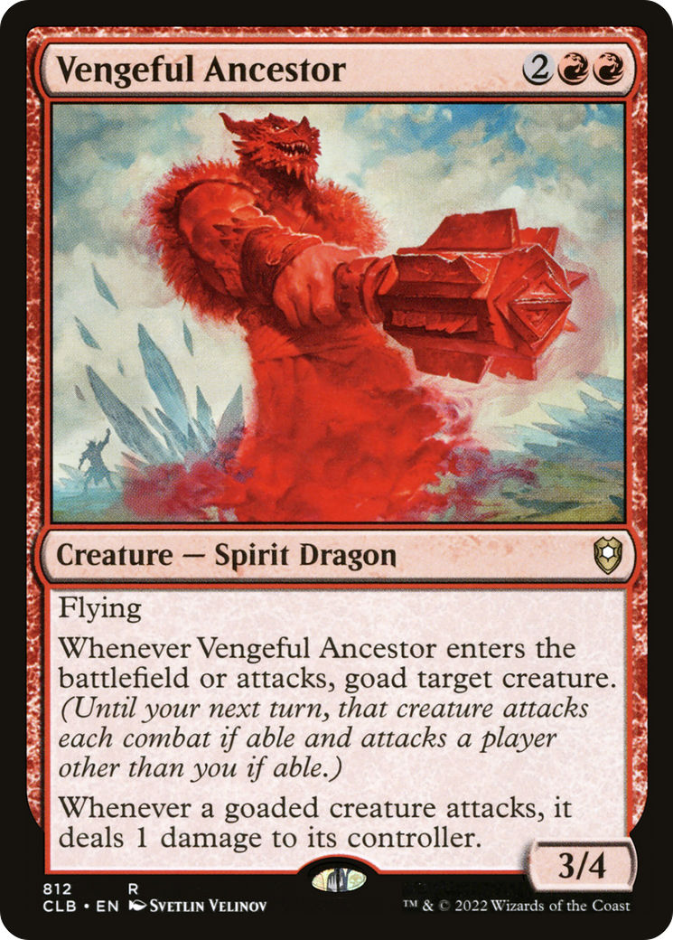 Image of Vengeful Ancestor [Commander Legends: Battle for Baldur's Gate]